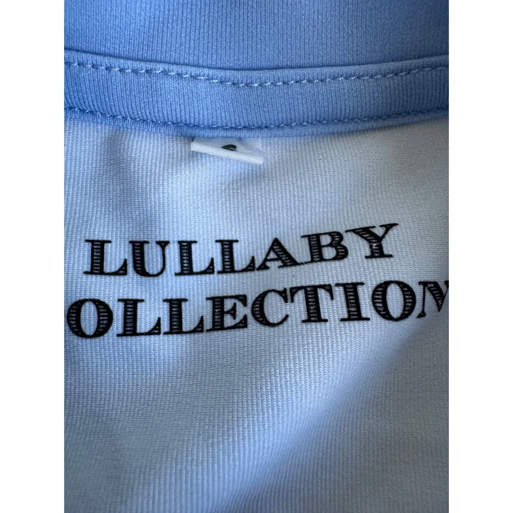 Lullaby Collection Kids 6 Americana Stars Stripes Blue Tee Shorts Set Patriotic
